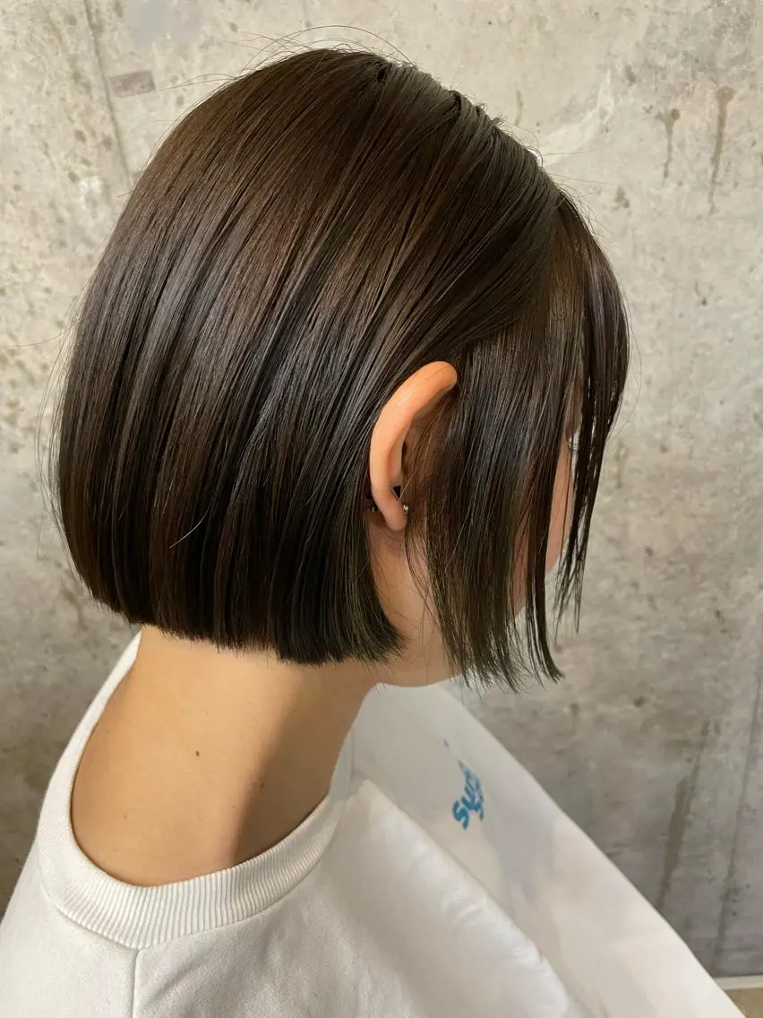 ミディアム カラー カット トリートメント ヘッドスパ ヘアセット 前髪似合わせ | yukaのヘアスタイル