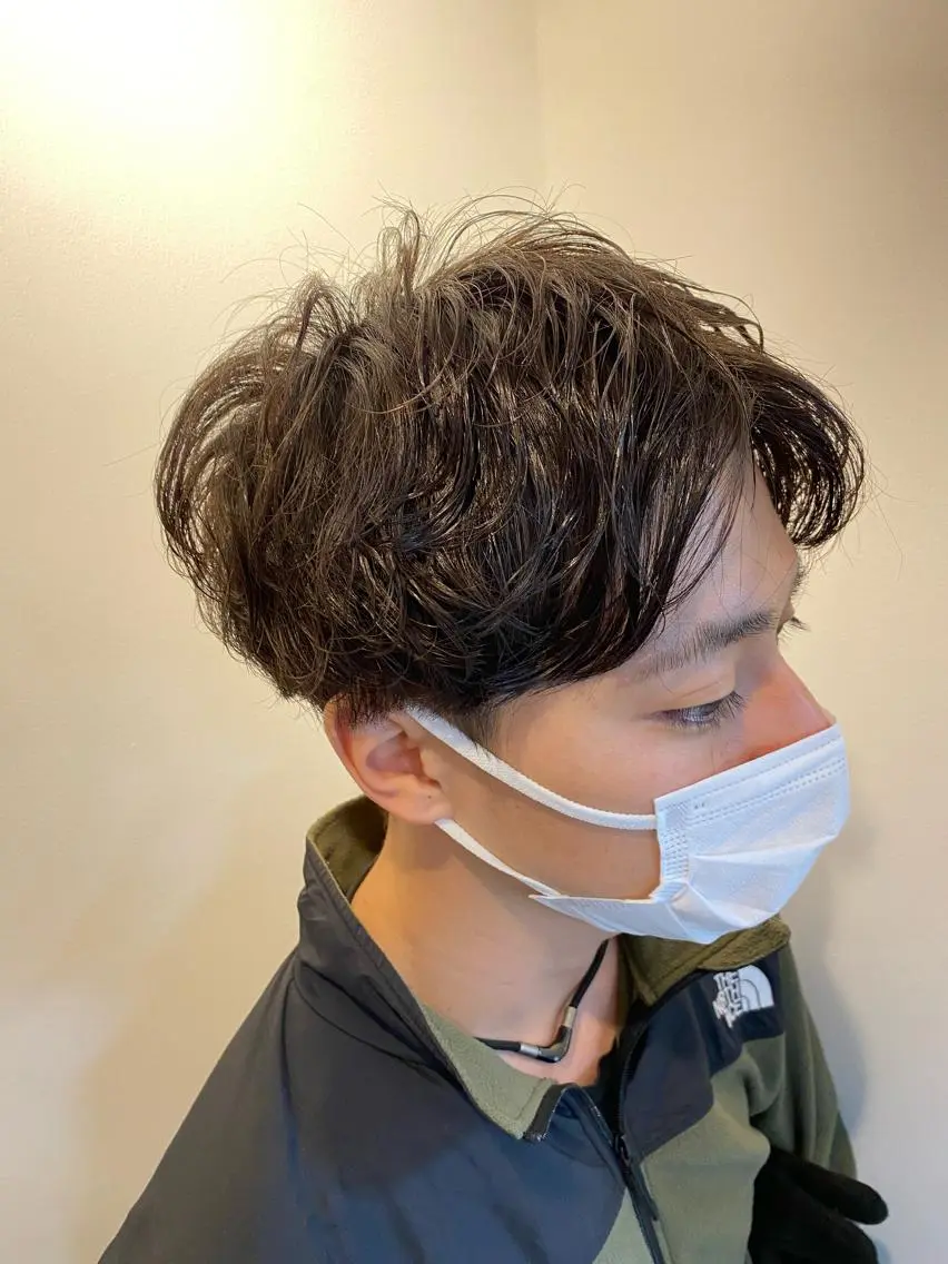 メンズ 髪質改善 メンズパーマゆうひのヘアスタイル
