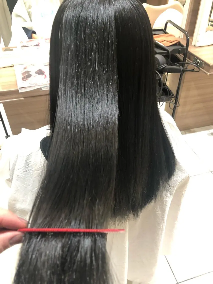ロング パーマ 縮毛矯正 トリートメント 完全美髪特化 髪質改善/島　悠輔のヘアスタイル