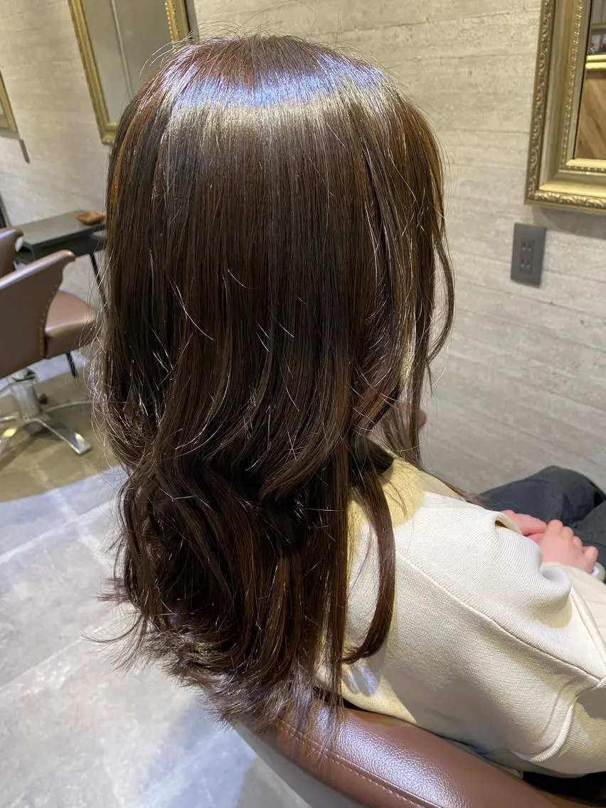 カラー アッシュ アッシュグレー 透明感カラー Kanari Ryuのヘアスタイル