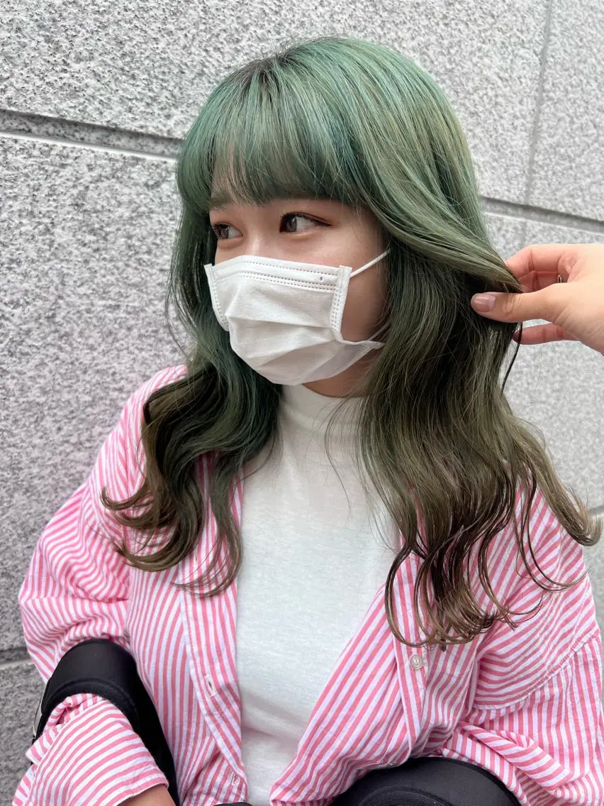 セミロング ヘアカラー トリートメント トップスタイリスト/ アユミのヘアスタイル