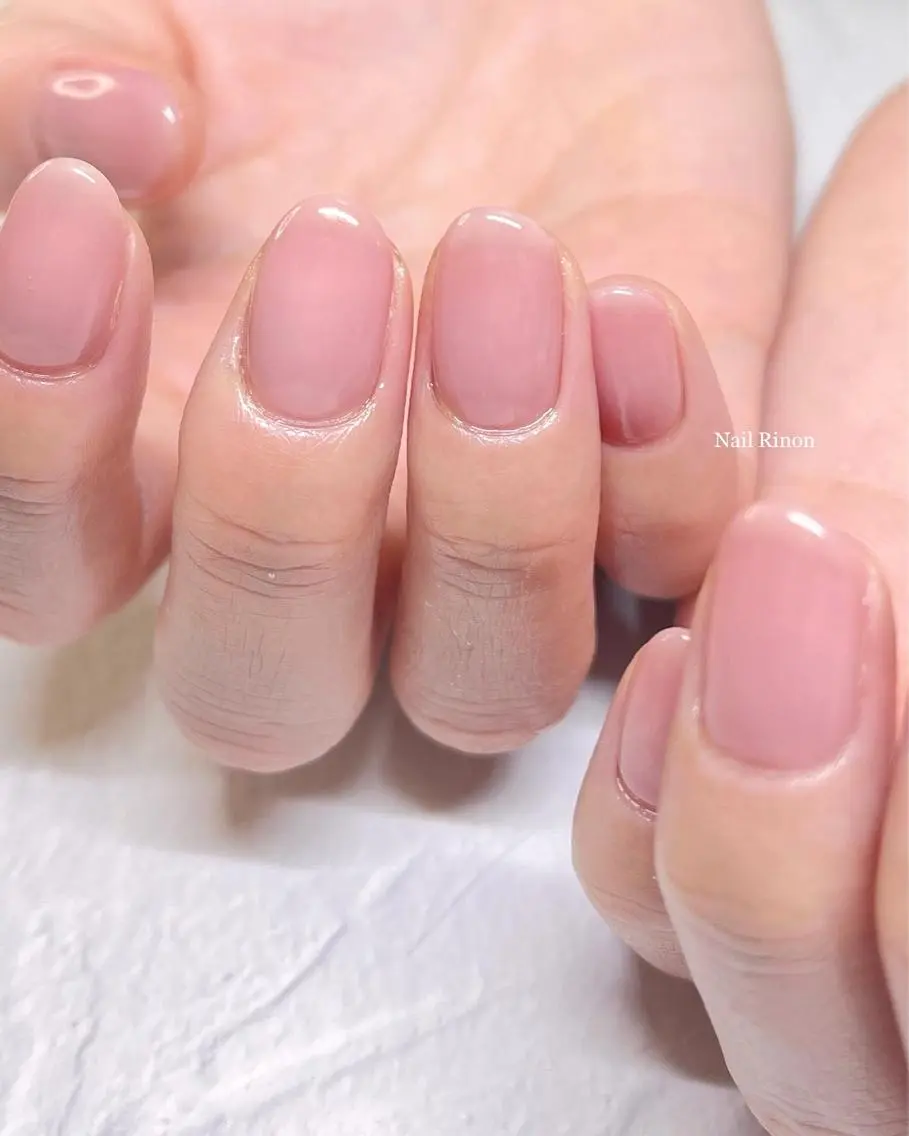 ネイル マツエク・マツパ オフィスネイル ハンドネイル Nail Rinonのネイルデザイン