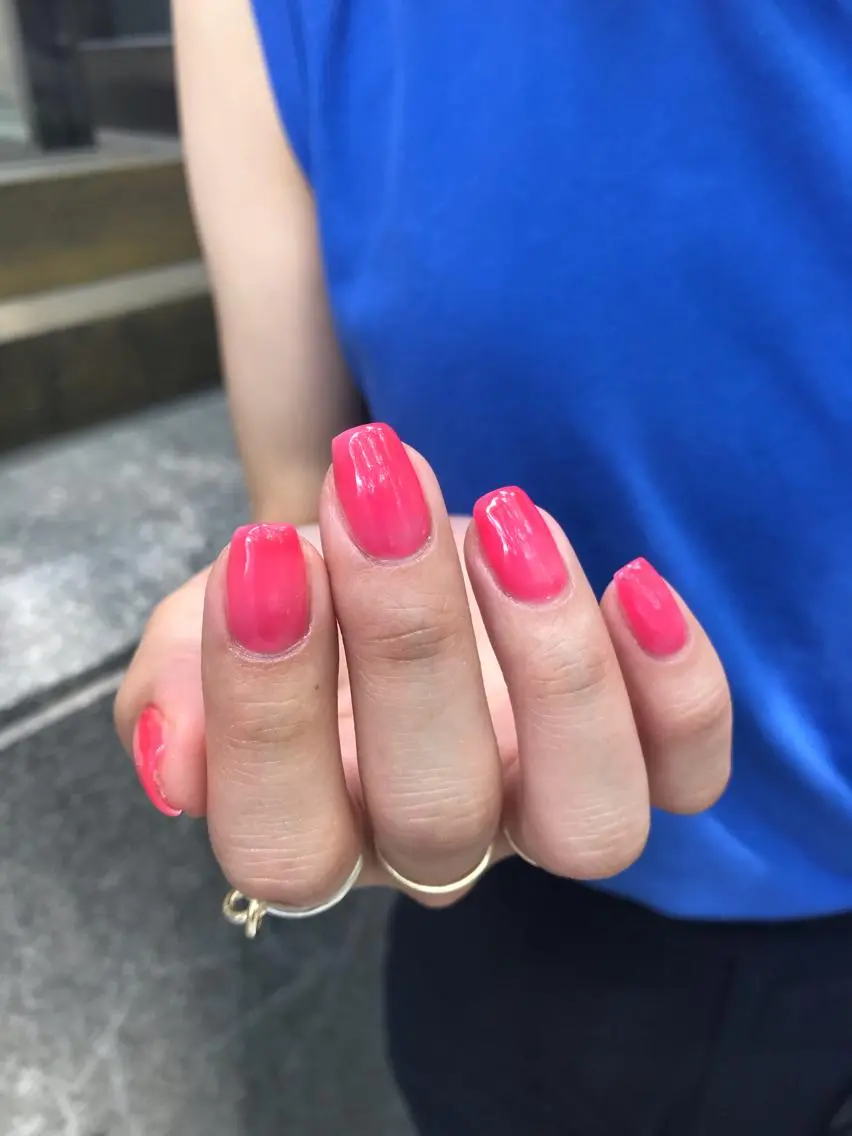 ネイル ワンカラーネイル シンプルネイル ハンドネイル Ann nailのネイルデザイン