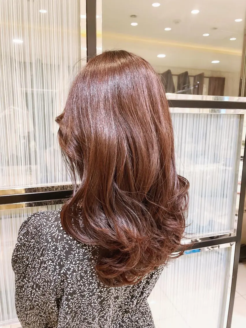 ロング カット ヘアカラー トリートメント ♡大人カワイイ hair♡徳井はやとのヘアスタイル