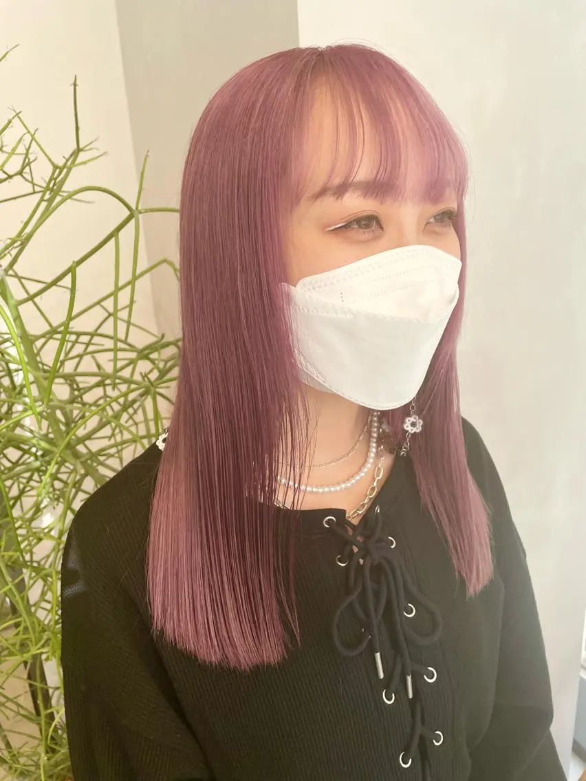 ロング カラー ハイトーン×レイヤー /遠藤将太のヘアスタイル