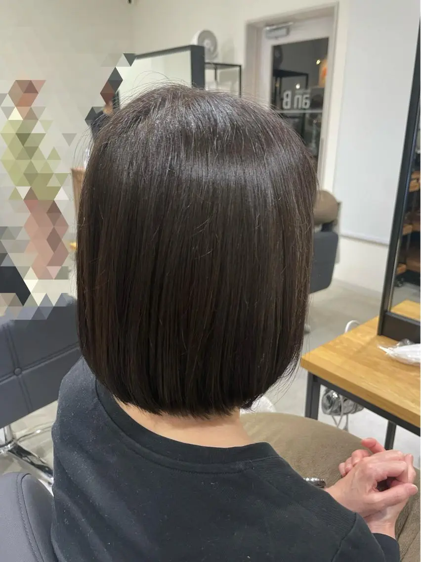 ショート カラー ボブ anB Bのヘアスタイル