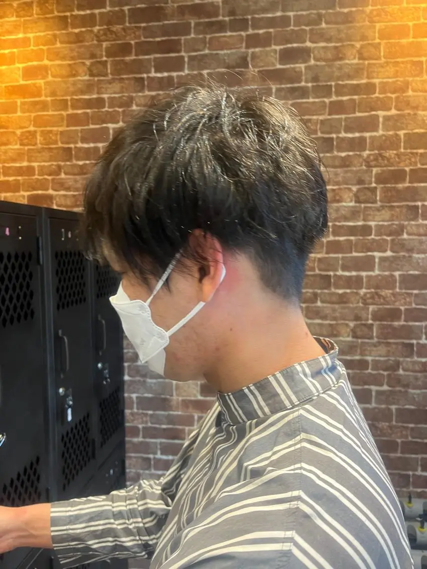 ショート カラー パーマ ヘアアレンジ メンズ キッズ ネイル マツエク・マツパ アイブロウ メンズハイライト メンズパーマ ブラウンカラー ケアカラー 透明感カラー 久木原 ゆりのヘアスタイル
