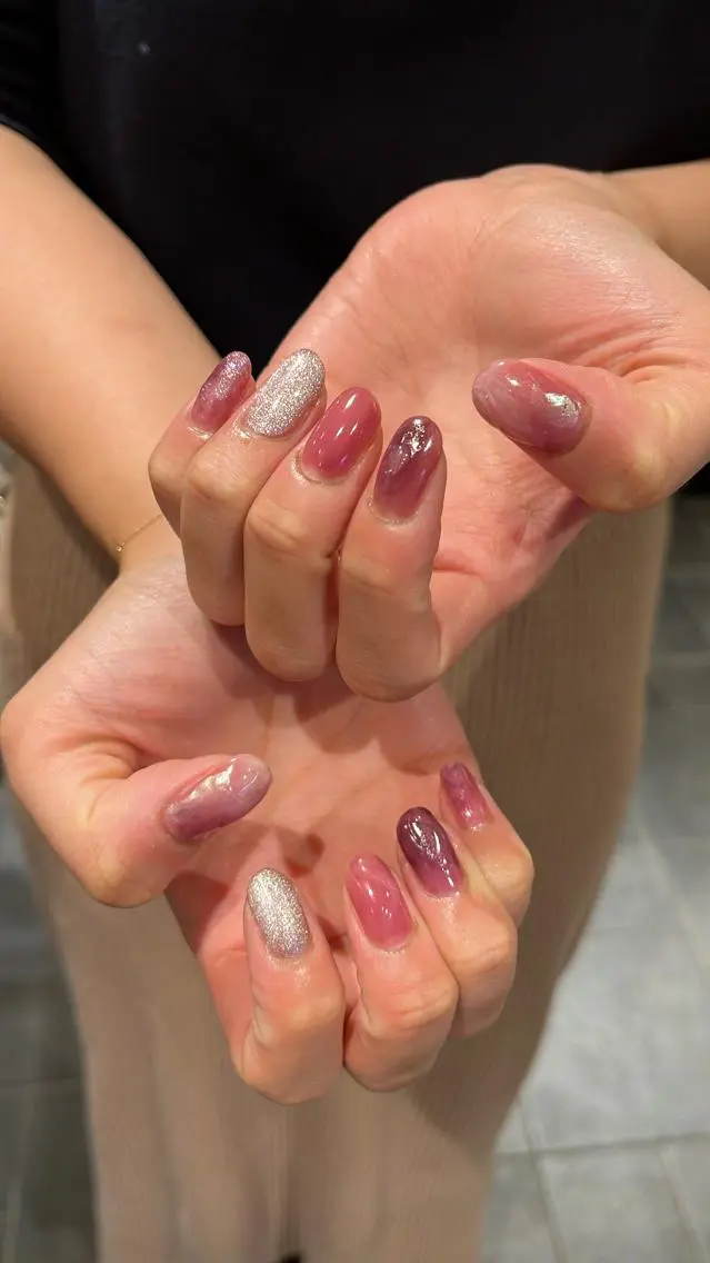 ネイル ハンドネイル 鈴木 里奈のネイルデザイン