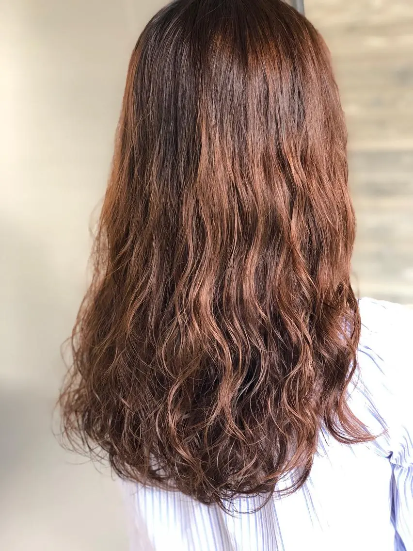 セミロング パーマ THINK SHOP KANTAのヘアスタイル