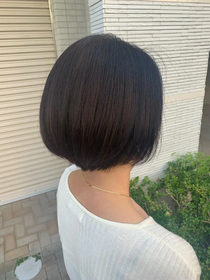 ショート カラー カット ヘアカラー トリートメント 艶髪レイヤー上田 紗也🇰🇷💗のヘアスタイル