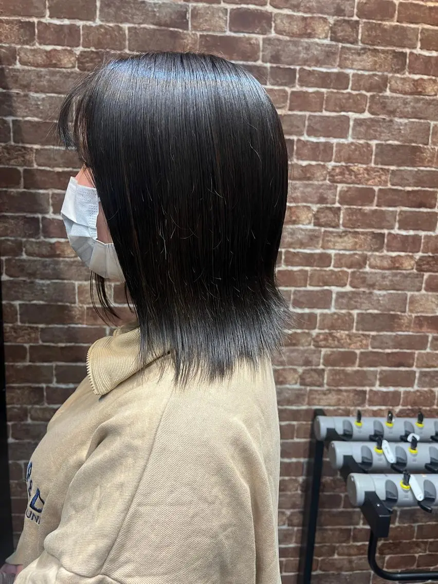 セミロング カラー パーマ ヘアアレンジ メンズ キッズ ネイル マツエク・マツパ アイブロウ メンズブリーチ メンズハイライト メンズインナーカラー メンズ韓国風 ブリーチ 久木原 ゆりのヘアスタイル