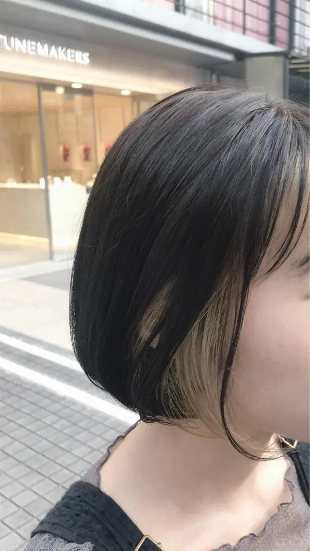 ショート カラー ご新規様限定 透明感カラーKANAのヘアスタイル