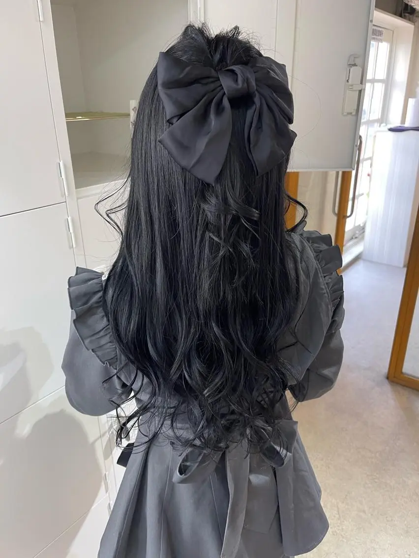 ロング カット エクステ ハナ💎中韓/艶髪 ハイトーン/エクステのマツエク・マツパデザイン