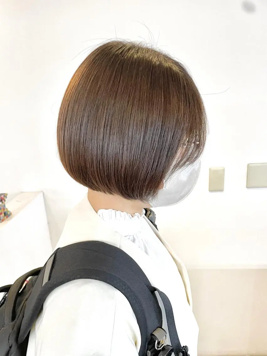 ショート カット ヘアカラー トリートメント 松田 光雄のヘアスタイル