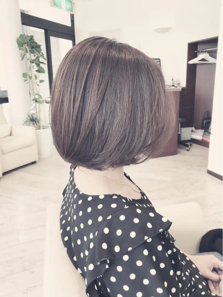 ショート カラー パーマ ヘアアレンジ メンズ キッズ ネイル マツエク・マツパ エフィラージュ カット✂️髪質改善のヘアスタイル