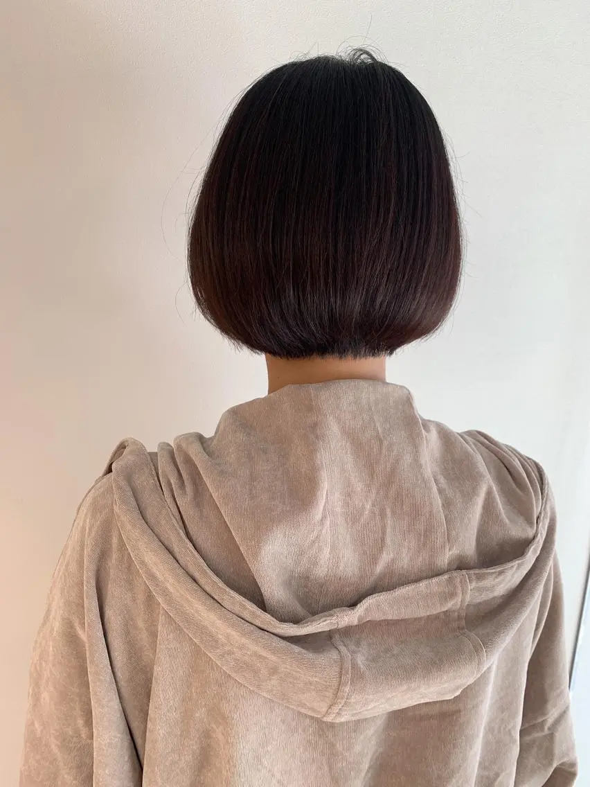 ショート カラー カット ヘアカラー なりたいが叶う ながしまじゅんきのヘアスタイル