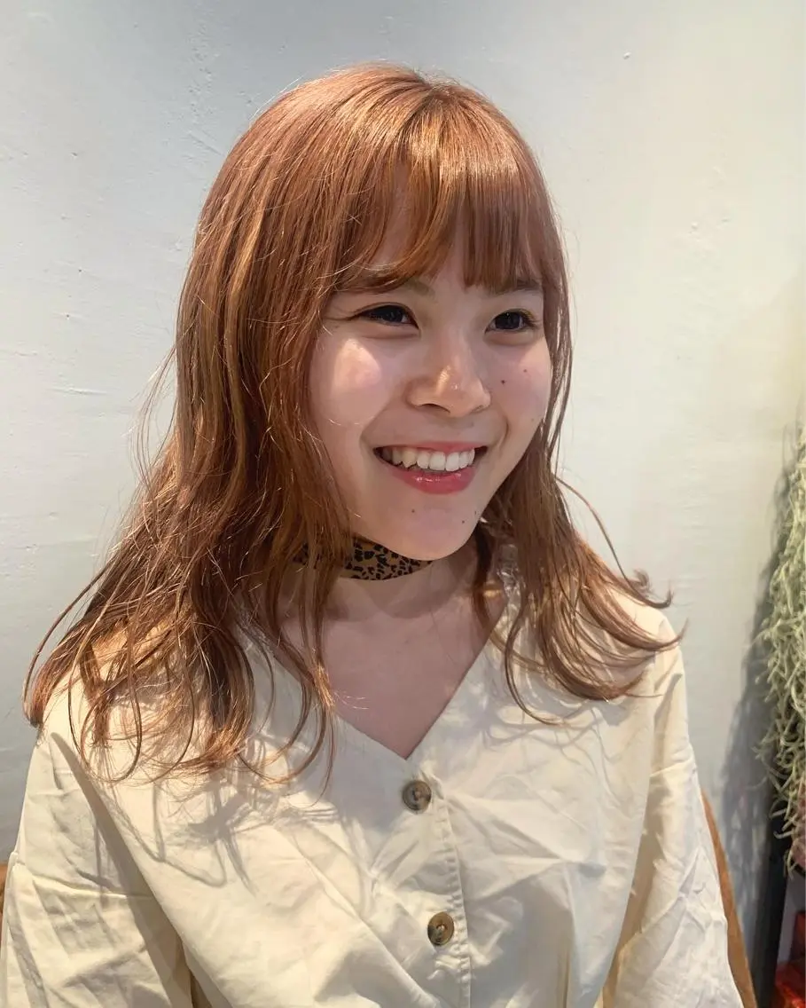 カラー RISAKO レイヤーカット🎀のヘアスタイル