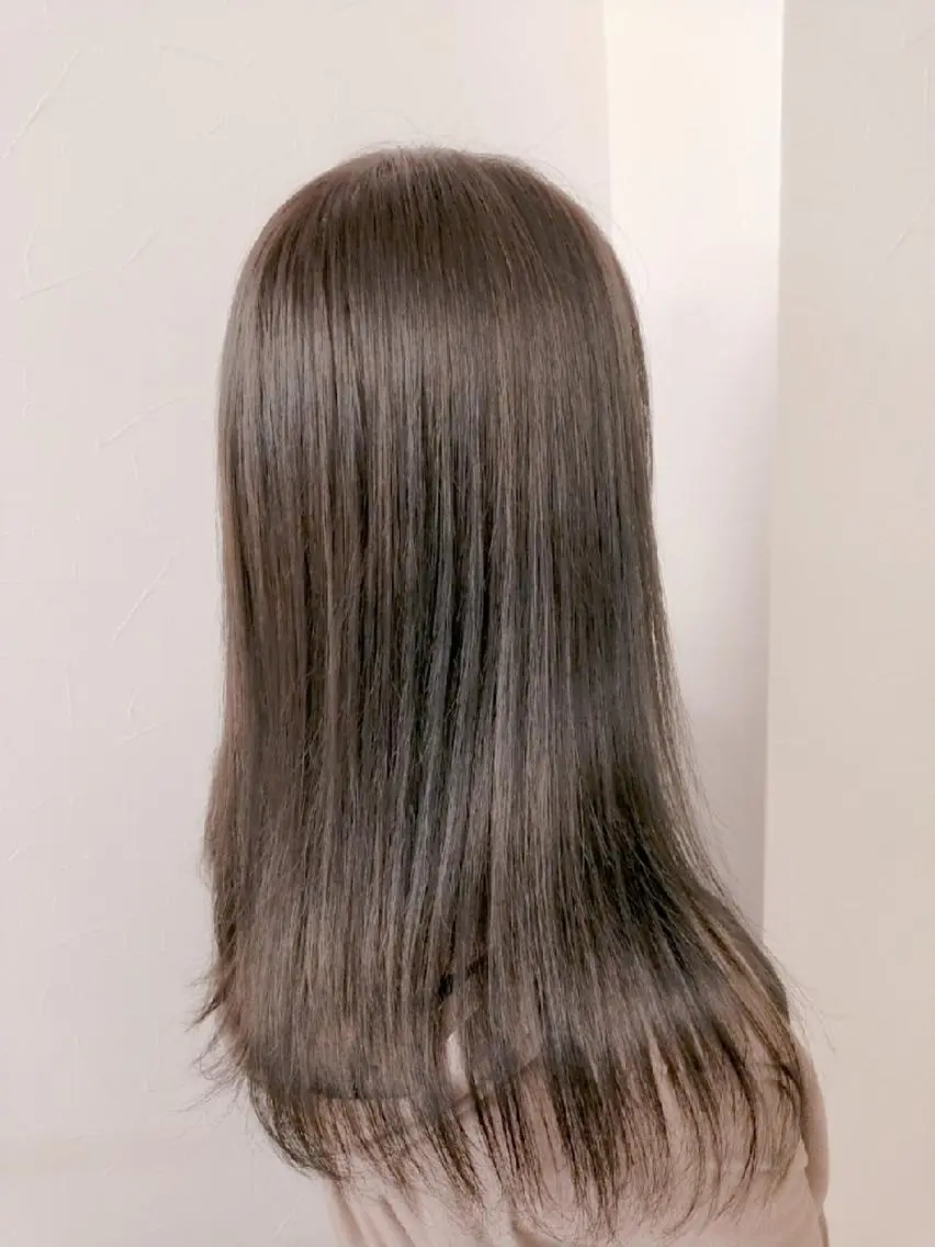 ロング カラー アディクシーカラー アクアカラー アッシュ バレイヤージュ ブリーチ ヘアカラー ブリーチの神 KYONのその他イメージ
