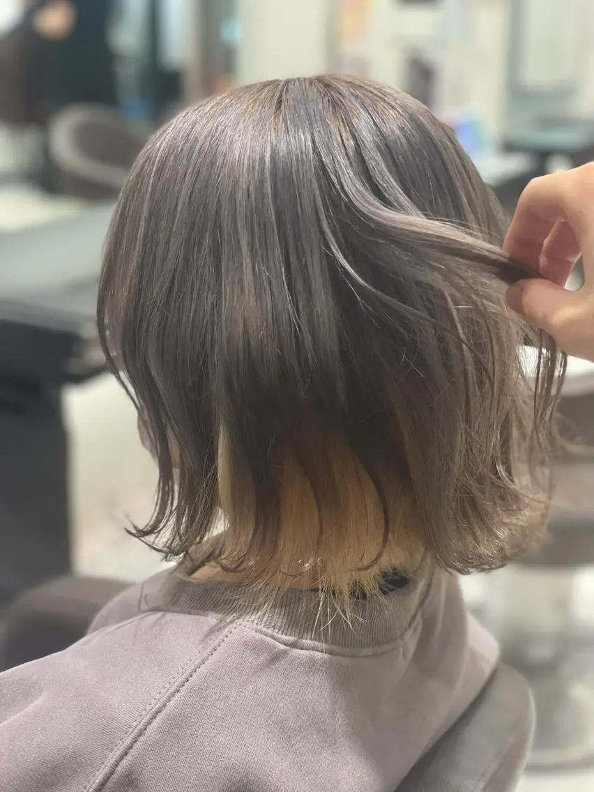 カラー EARTH 山﨑龍馬のヘアスタイル