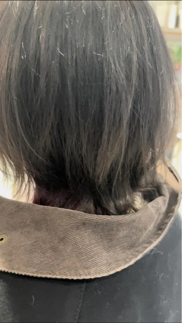 ショート 縮毛矯正 松崎祥のヘアスタイル