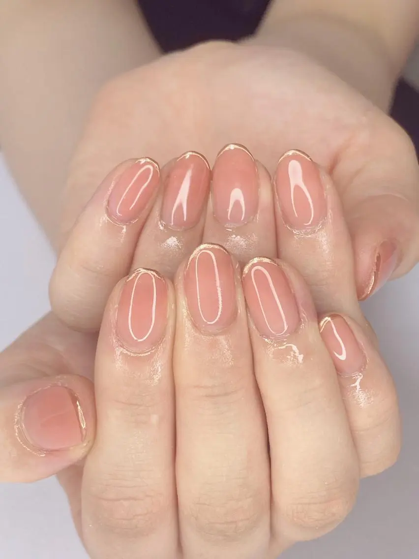 ネイル アートネイル オーロラネイル 桜ネイル クリアネイル フットネイル Nail Salon ertiのネイルデザイン
