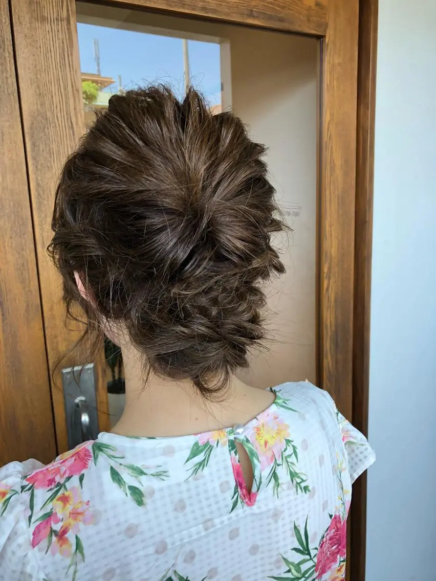 ヘアアレンジ ヘアセット ture by gladのヘアスタイル