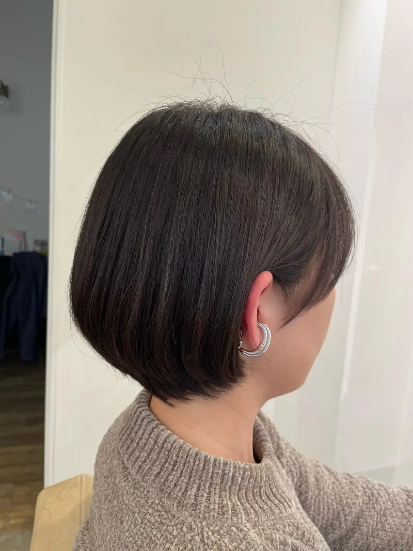 ショート ショートボブ ボブ ショートヘア 松村 駿平のヘアスタイル
