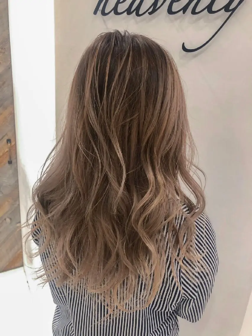 セミロング カラー 新宿メンズ専門 モテ清潔感パーマ特化のヘアスタイル