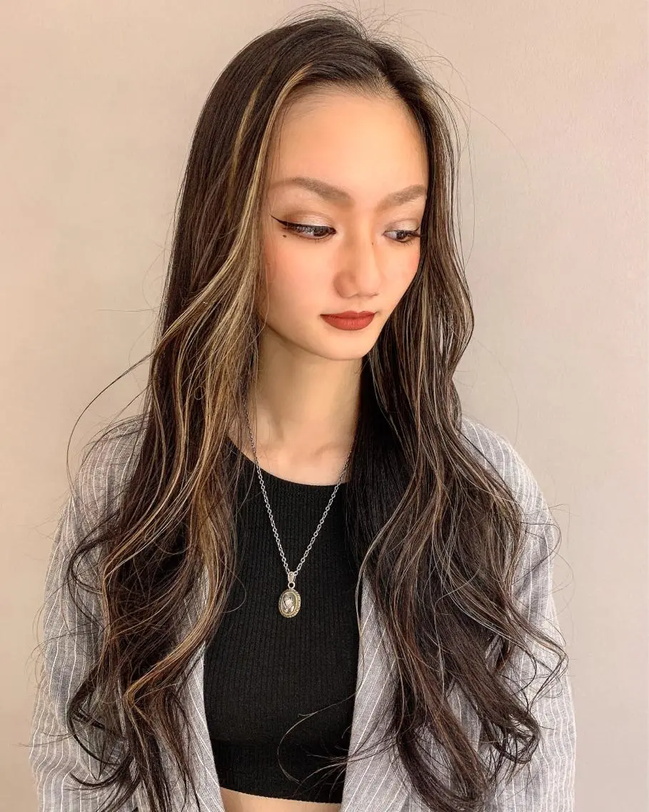 ロング カラー box mico. mutsumiのヘアスタイル