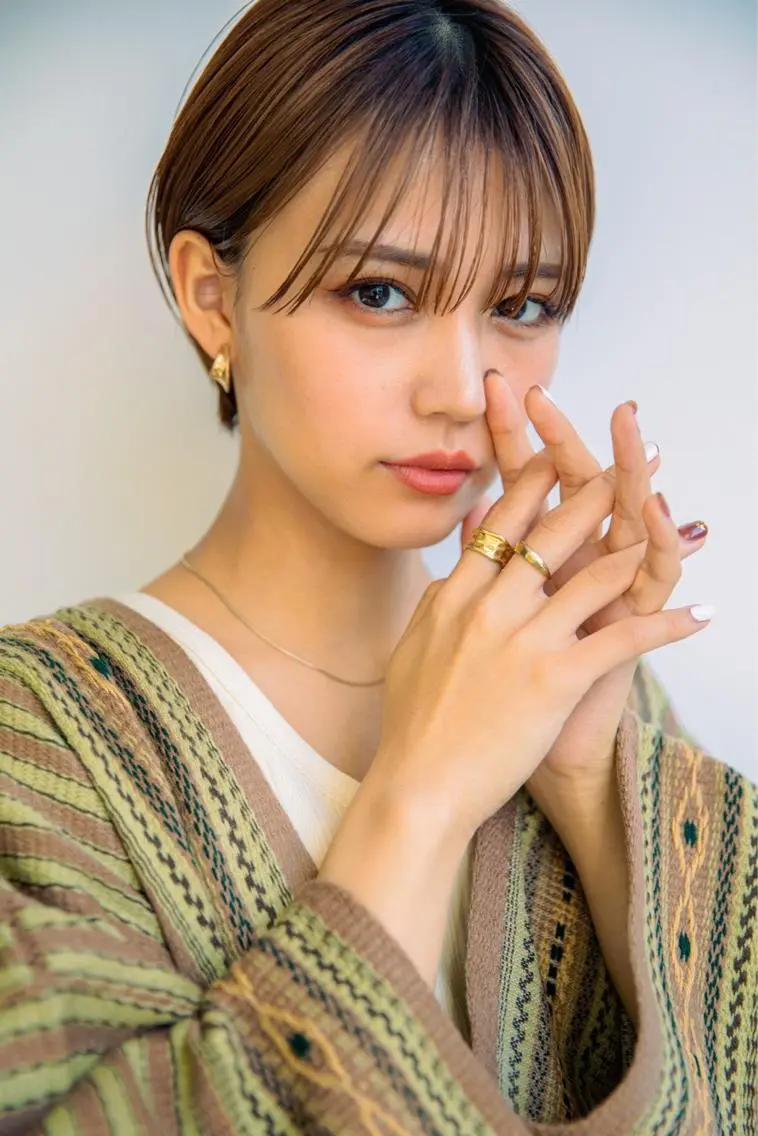 ショート カラー 髪質改善、縮毛矯正 店長浅野太郎のヘアスタイル