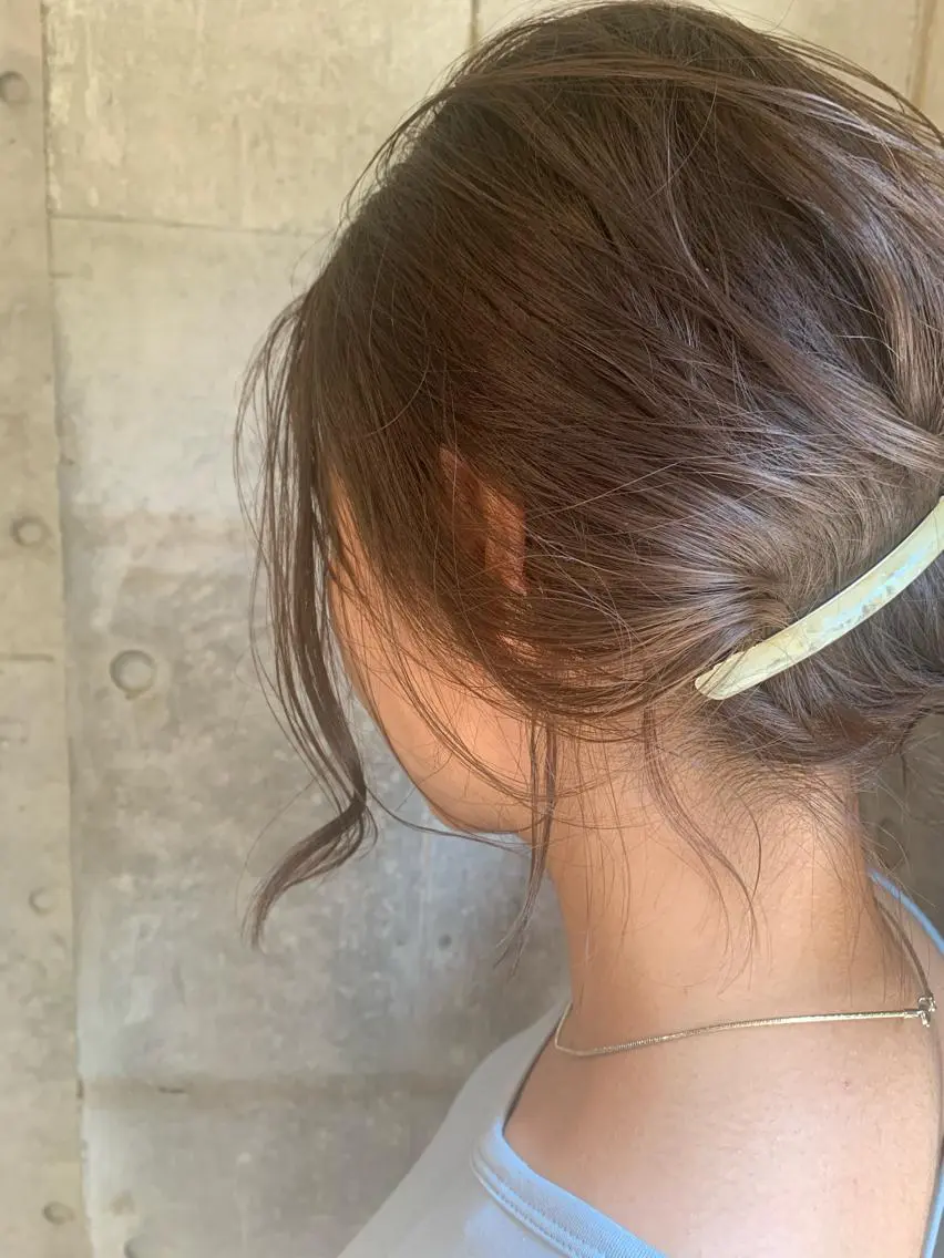 ヘアアレンジ 前髪似合わせ | yukaのヘアスタイル