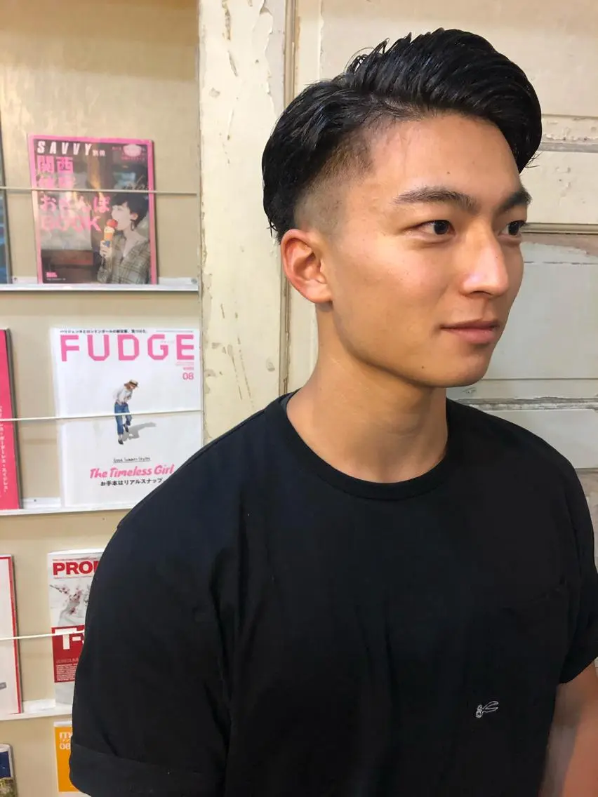 メンズ カット パーマ メンズ特化美容師 ハスイルイのヘアスタイル