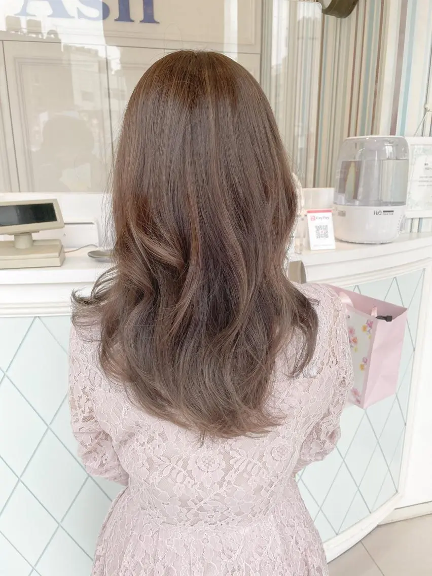 ロング カット ヘアカラー トリートメント ♡大人カワイイ hair♡徳井はやとのヘアスタイル