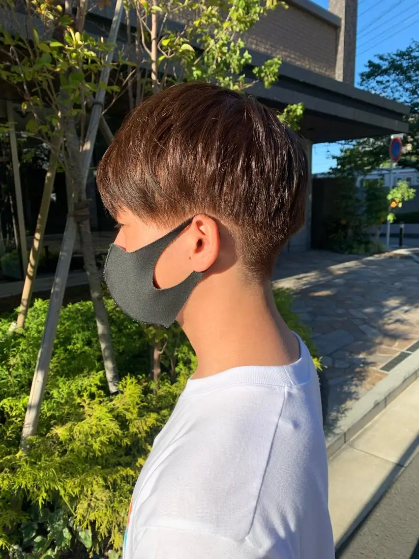 カラー メンズ 💖クボ モモ💖のヘアスタイル
