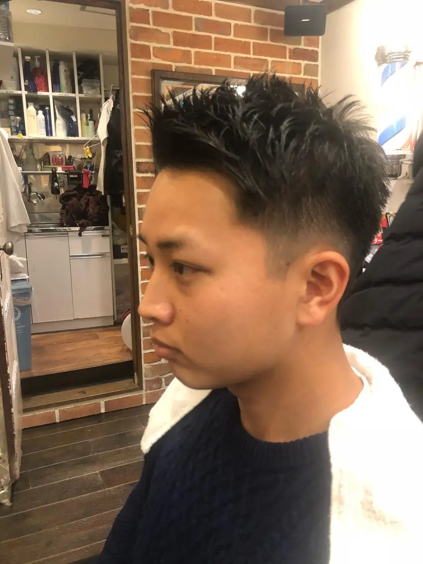ショート メンズ 木村 りきのヘアスタイル