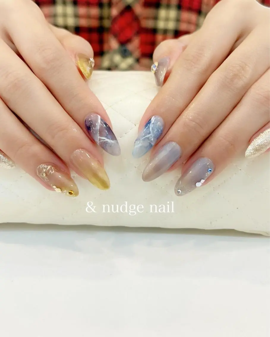 ネイル ハンドネイル &nudgenail 本多のネイルデザイン