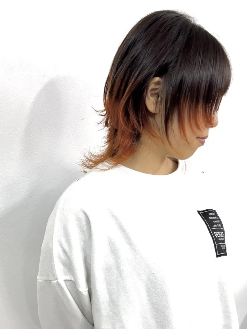 カラー ショート カット ヘアカラー 🍓若山　未羽🍓 ReCharme新保のヘアスタイル