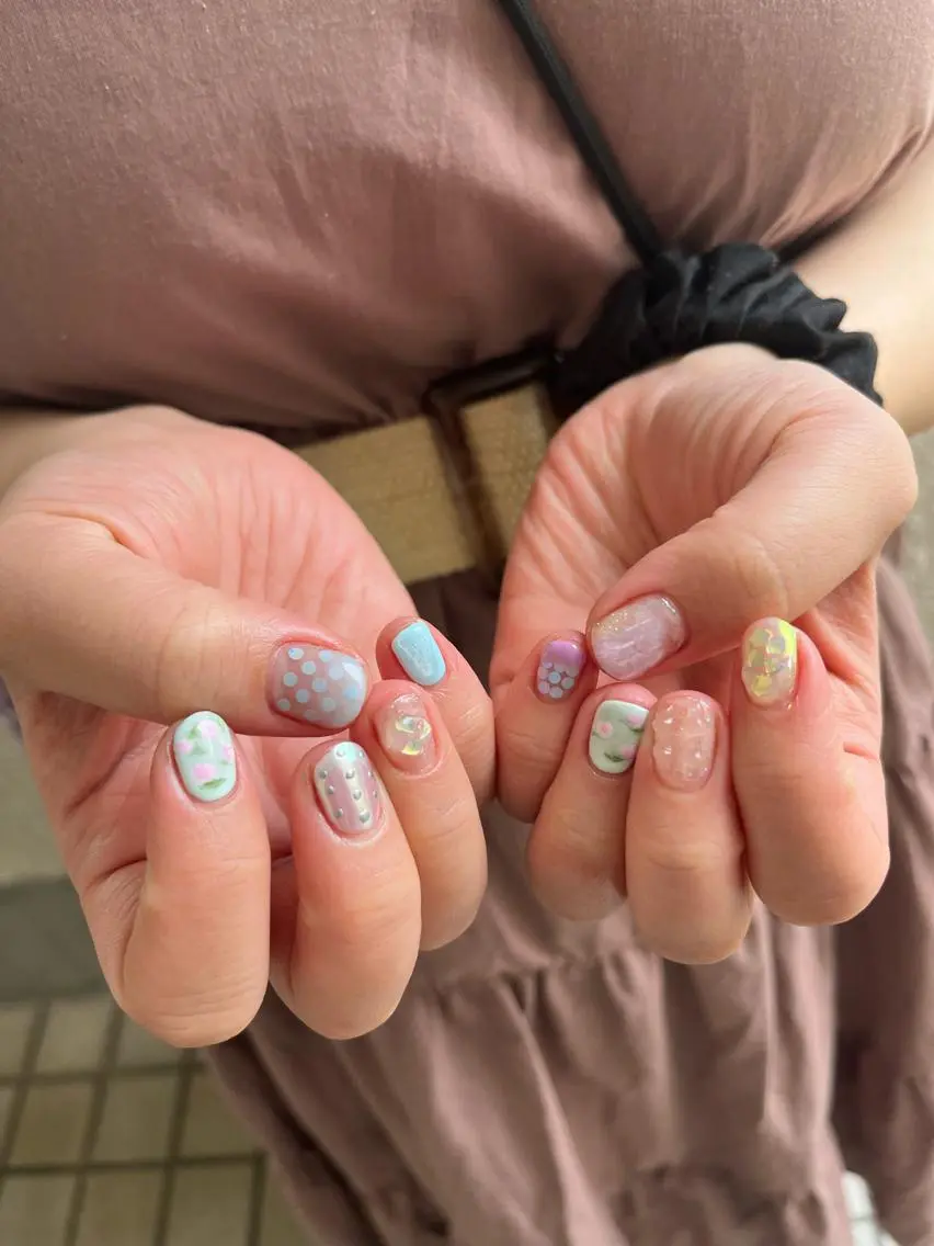 ネイル niconail 🧣ayu 📍烏山のネイルデザイン