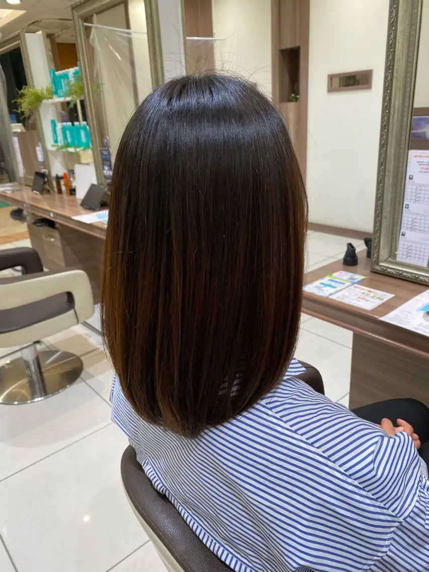 ロング メンズ 縮毛矯正 当日予約可能✨ モデル募集中/金井祥のヘアスタイル