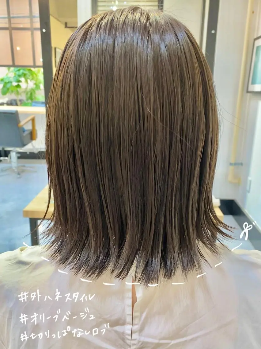 セミロング カラー CARICIA🌱 masaeのヘアスタイル