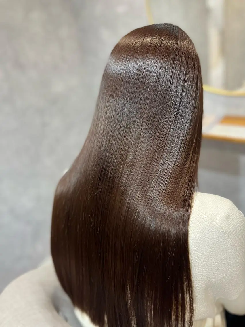 ロング 髪質改善 トリートメント カット 縮毛矯正 トリートメント stylist Yukieのヘアスタイル