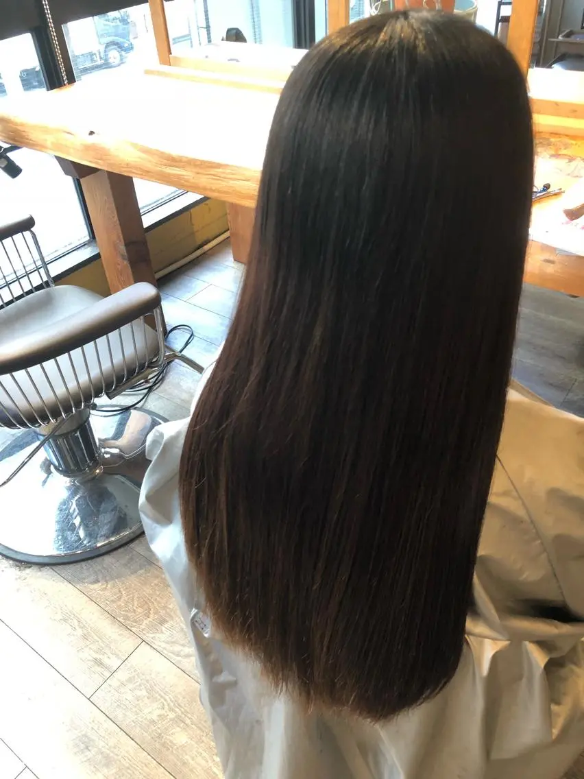 ロング トリートメント カット ヘアカラー ヘッドスパ ISHIMORI  のヘアスタイル