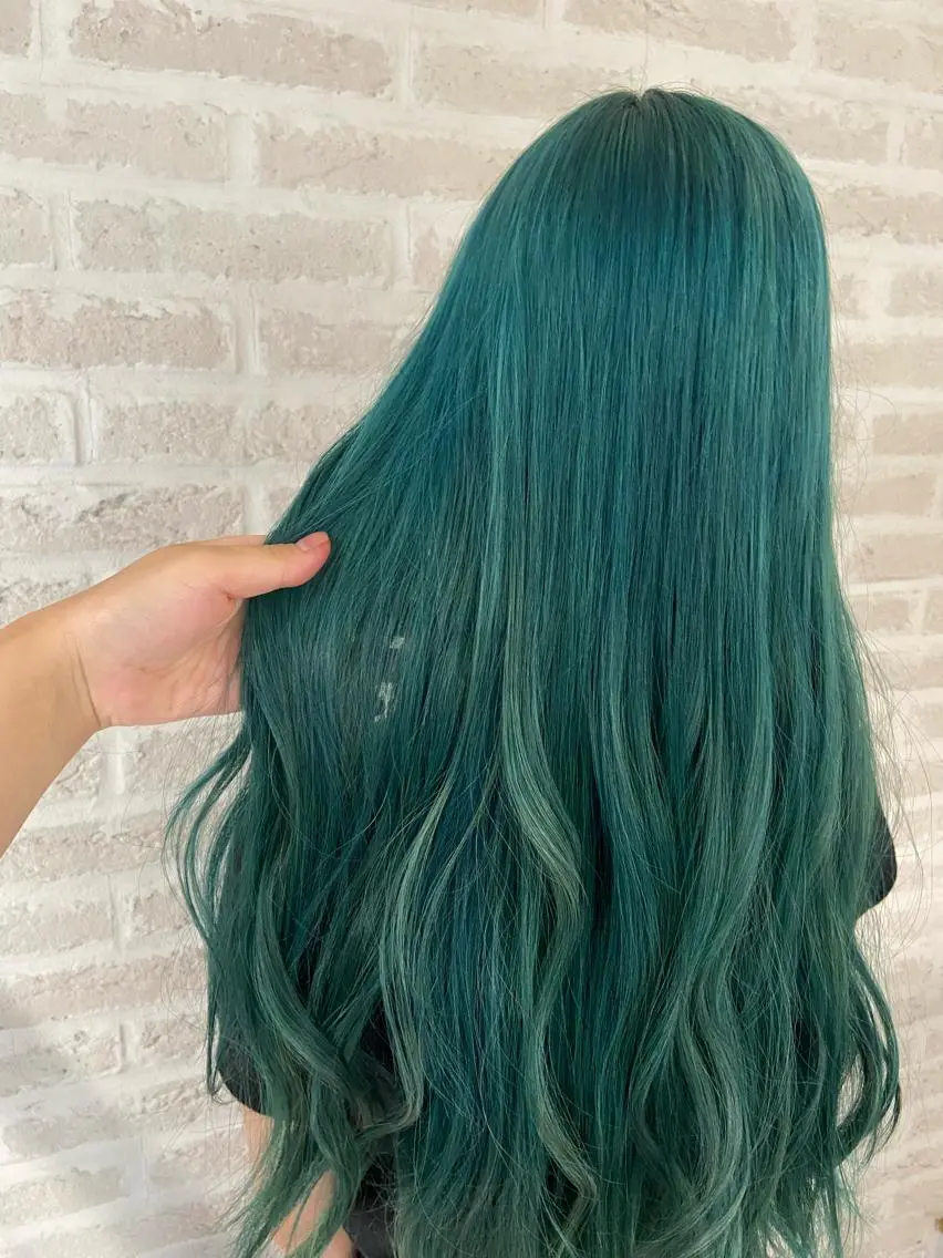 ロング カラー ヘアアレンジ ブリーチ 北岡 慶子 大宮駅西口徒歩3分のヘアスタイル