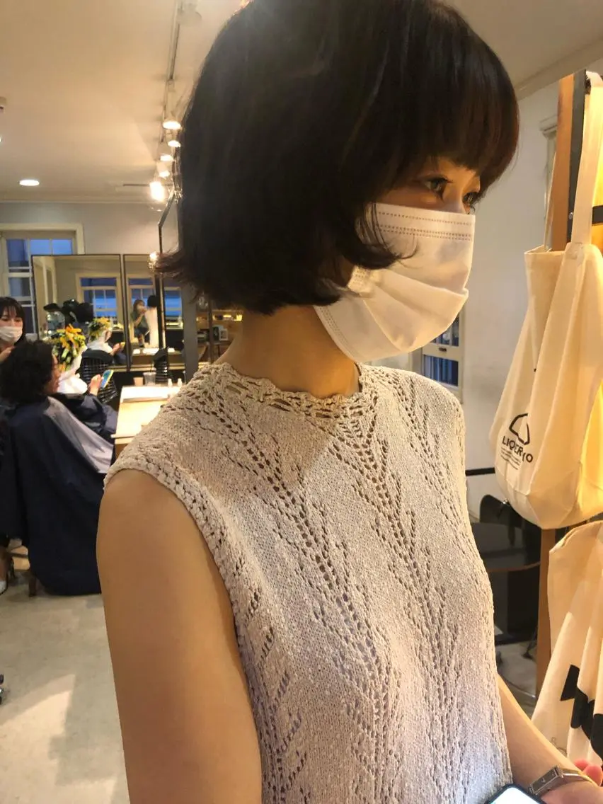 ミディアム カラー eri kinjoのヘアスタイル