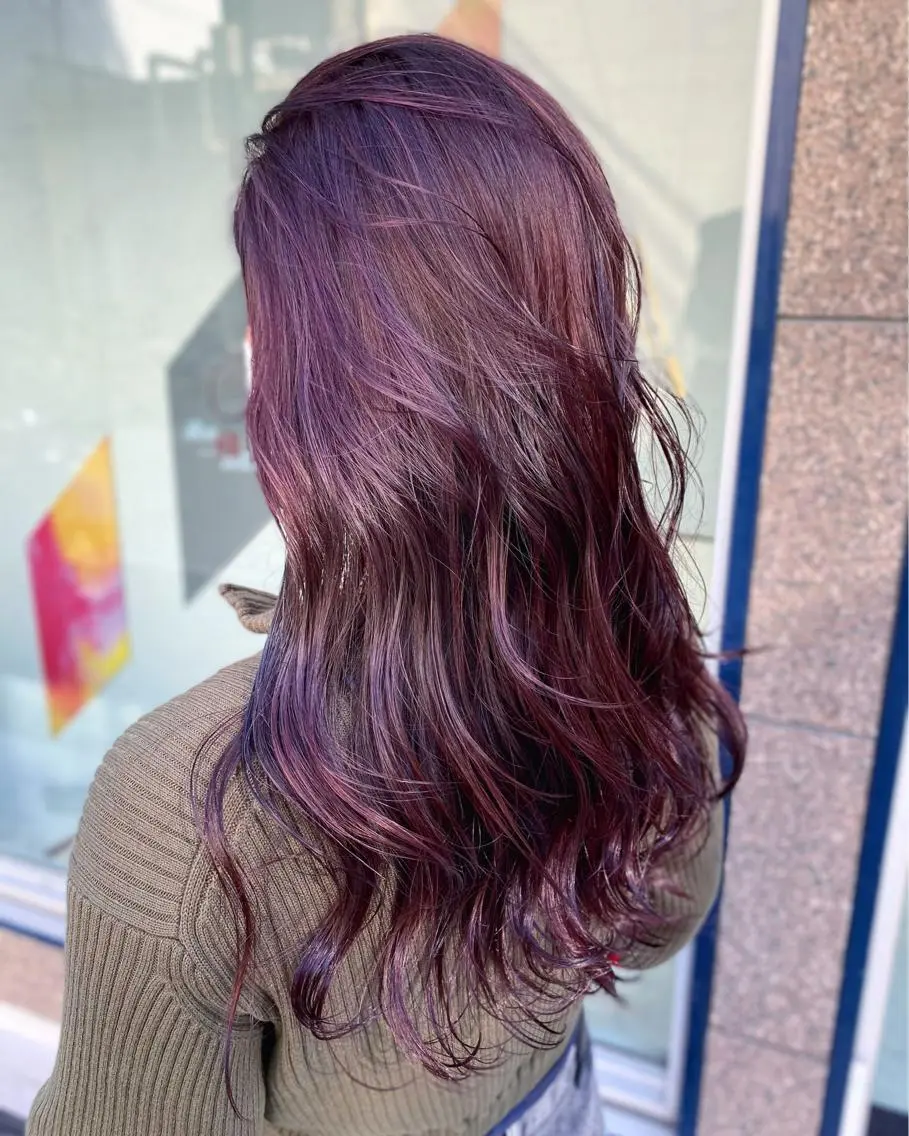 ロング カラー ブリーチ ケアブリーチ ハイライトカラー ハイトーンカラー インナーカラー 【透明感.艶髪】 中原史雄のヘアスタイル