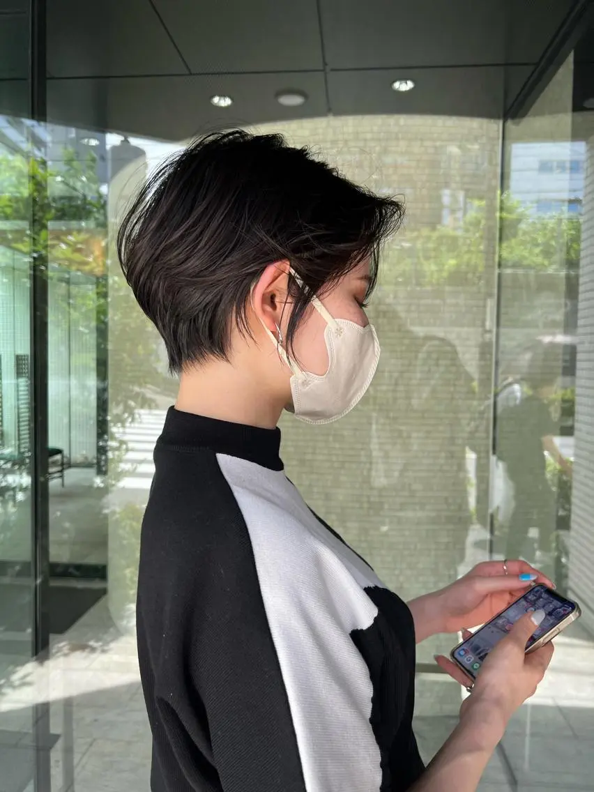 ショート カラー 【完全マンツー 恵比寿】佐藤 翔のヘアスタイル