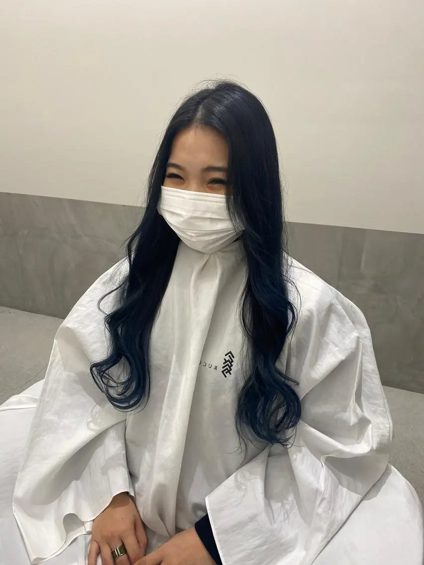 ロング カラー 韓国好き🇰🇷 美容師MIKUのヘアスタイル