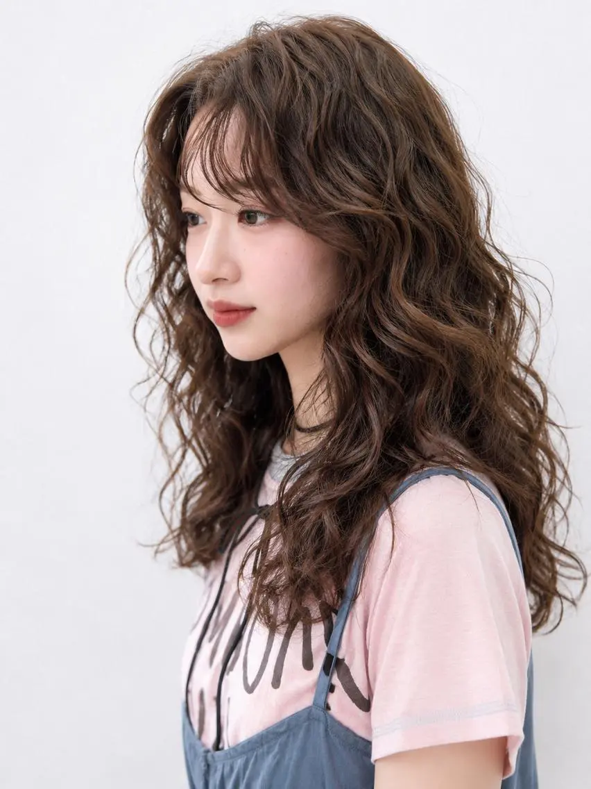 パーマ ロング カット パーマ トリートメント ダメージレス コバヤシ ヒロヒトのその他イメージ