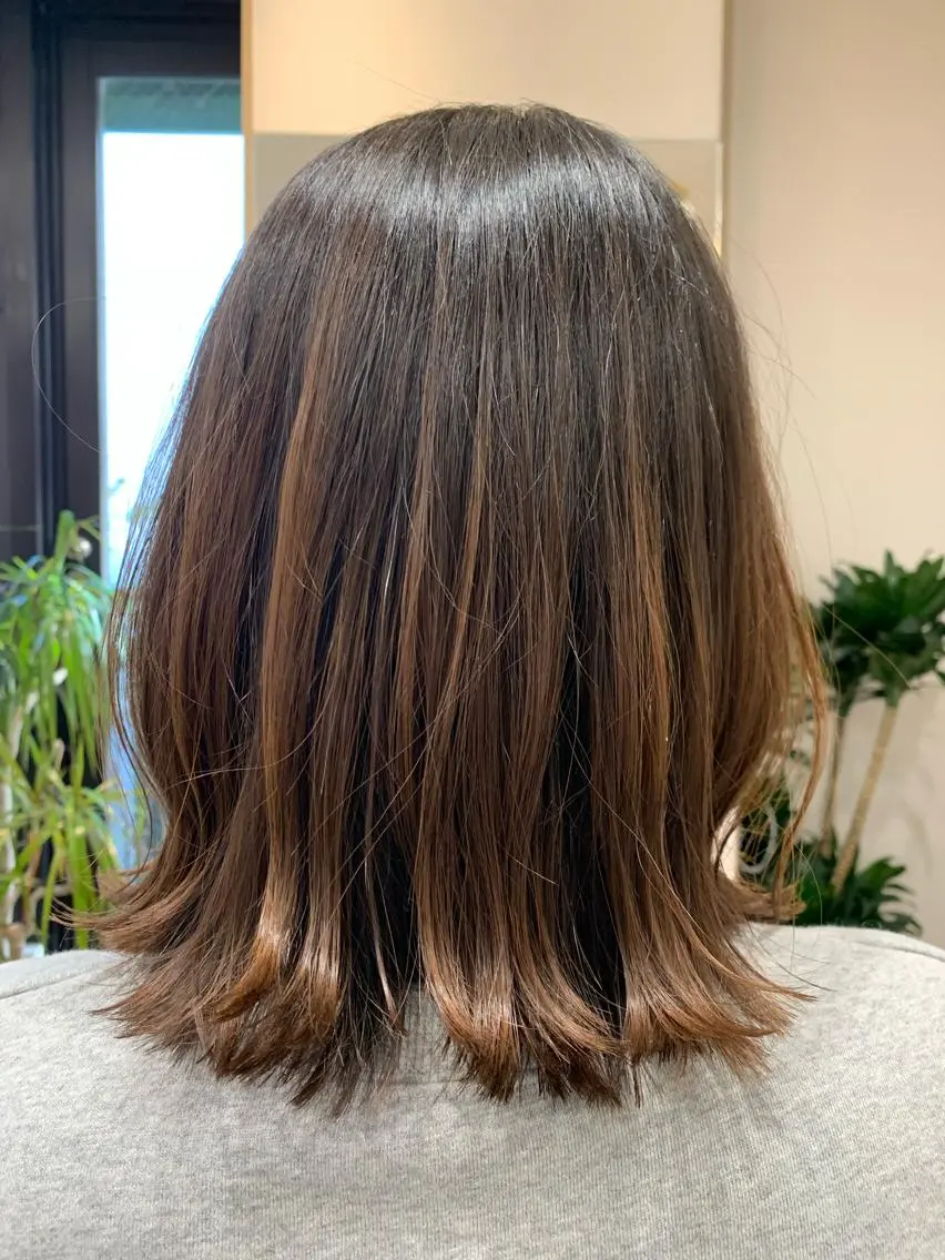 ミディアム カット ヒロタ ハルヒ🦁のヘアスタイル