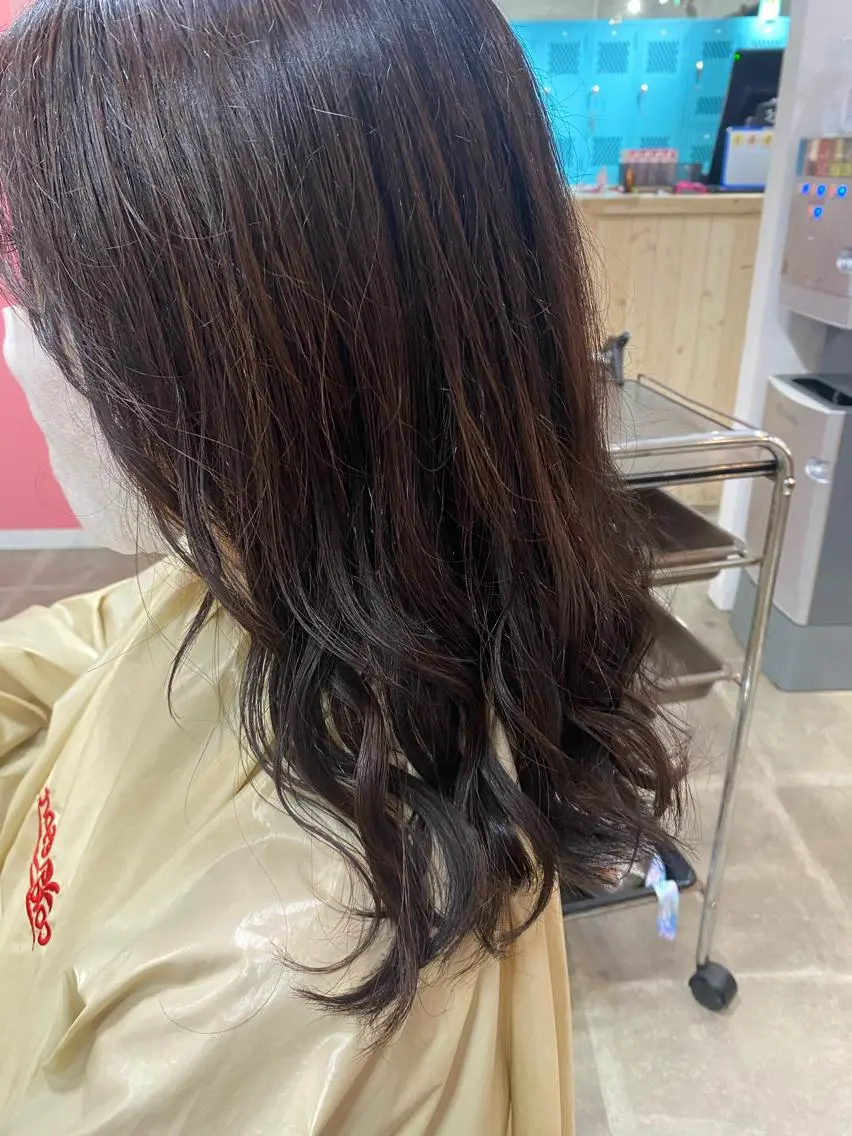 ロング カラー くせ毛多毛特化 高橋　淳のヘアスタイル